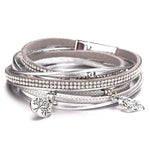 Pulseira árvore da vida couro pu valor por defeito título