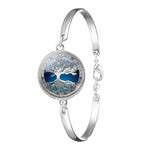 Pulseira árvore da vida design azul valor por defeito título