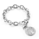 Pulseira árvore da vida em prata valor por defeito título