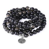 Pulseira árvore da vida obsidiana valor por defeito título