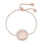 Pulseira árvore da vida ouro rosa valor por defeito título