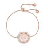 Pulseira árvore da vida ouro rosa valor por defeito título