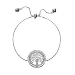Pulseira árvore da vida prateado valor por defeito título