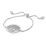 Pulseira árvore da vida prateado valor por defeito título