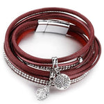 Pulseira árvore da vida vermelha valor por defeito título