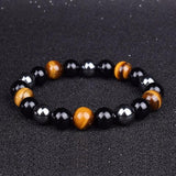 Pulseira boémia de hematita