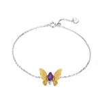 Pulseira borboleta ametista valor por defeito título