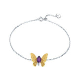 Pulseira borboleta ametista valor por defeito título