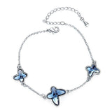 Pulseira borboleta azul valor por defeito título