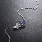 Pulseira borboleta prateada valor por defeito título