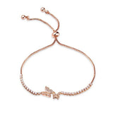 Pulseira borboleta rosa valor por defeito título