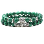 Pulseira buda de malaquita valor por defeito título