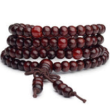 Pulseira budista de madeira valor por defeito título