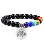 Pulseira chakras preta valor por defeito título