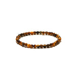 Pulseira clássica olho de tigre 4mm