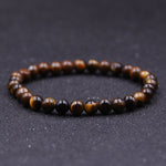 Pulseira clássica olho de tigre 6mm