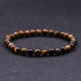 Pulseira clássica olho de tigre 6mm