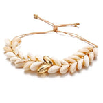 Pulseira conchas elegante título por defeito