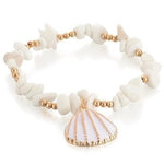 Pulseira conchas moderno título por defeito