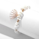 Pulseira conchas moderno título por defeito