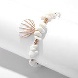 Pulseira conchas moderno título por defeito