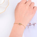 Pulseira coração aço inoxidável
