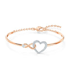 Pulseira coração infinito tipo