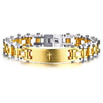 Pulseira corrente cruz cristã valor por defeito título