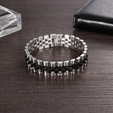 Pulseira corrente de aço masculina