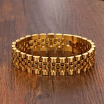 Pulseira corrente de aço masculina