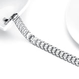 Pulseira corrente em aço inoxidável valor por defeito título