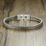 Pulseira corrente estilo armadura