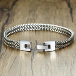 Pulseira corrente estilo armadura