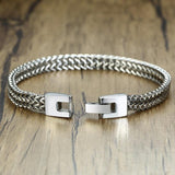 Pulseira corrente estilo armadura