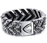 Pulseira corrente estilo biker valor por defeito título
