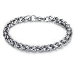 Pulseira corrente masculina 8 mm