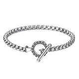 Pulseira corrente na moda modelo 2 / 20 cm