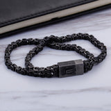 Pulseira corrente preta valor por defeito título