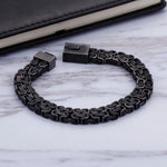 Pulseira corrente preta valor por defeito título