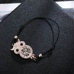 Pulseira coruja árvore da vida