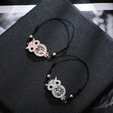 Pulseira coruja árvore da vida