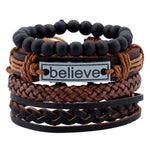 Pulseira cristã believe valor por defeito título