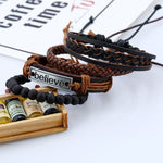 Pulseira cristã believe valor por defeito título
