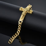 Pulseira cruz dourada homem valor por defeito título