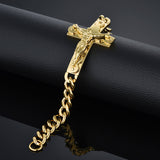 Pulseira cruz dourada homem valor por defeito título