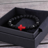 Pulseira cruz minimalista