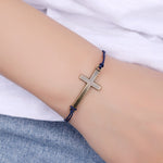 Pulseira cruz simples