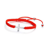 Pulseira cruz vermelha a cruz cristã