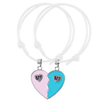Pulseira da amizade bff branco