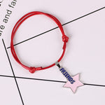 Pulseira da amizade para 3 amigas